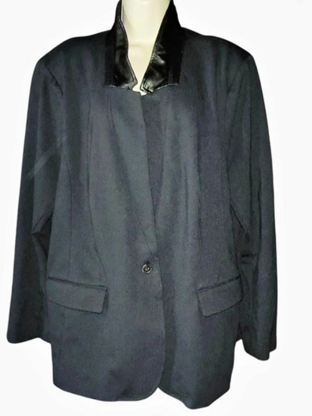 Lane Bryant The Bryant Blazer Black Blazer Size 28
